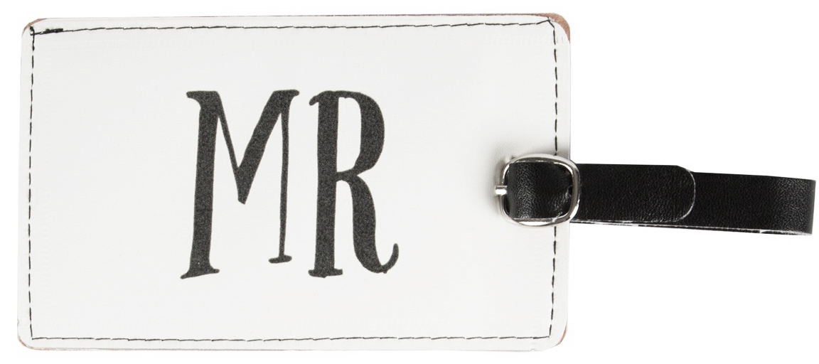 Bagagetag Mr & Mrs